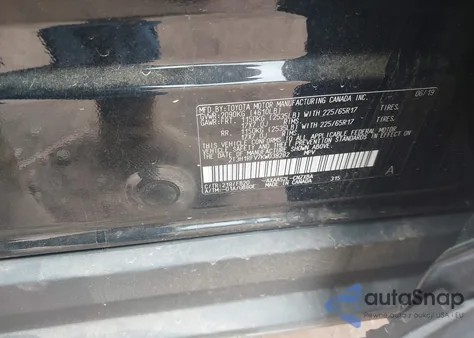 2019 Toyota Rav4 Le из США, поврежденный, VIN 2T3H1RFV7KW038282